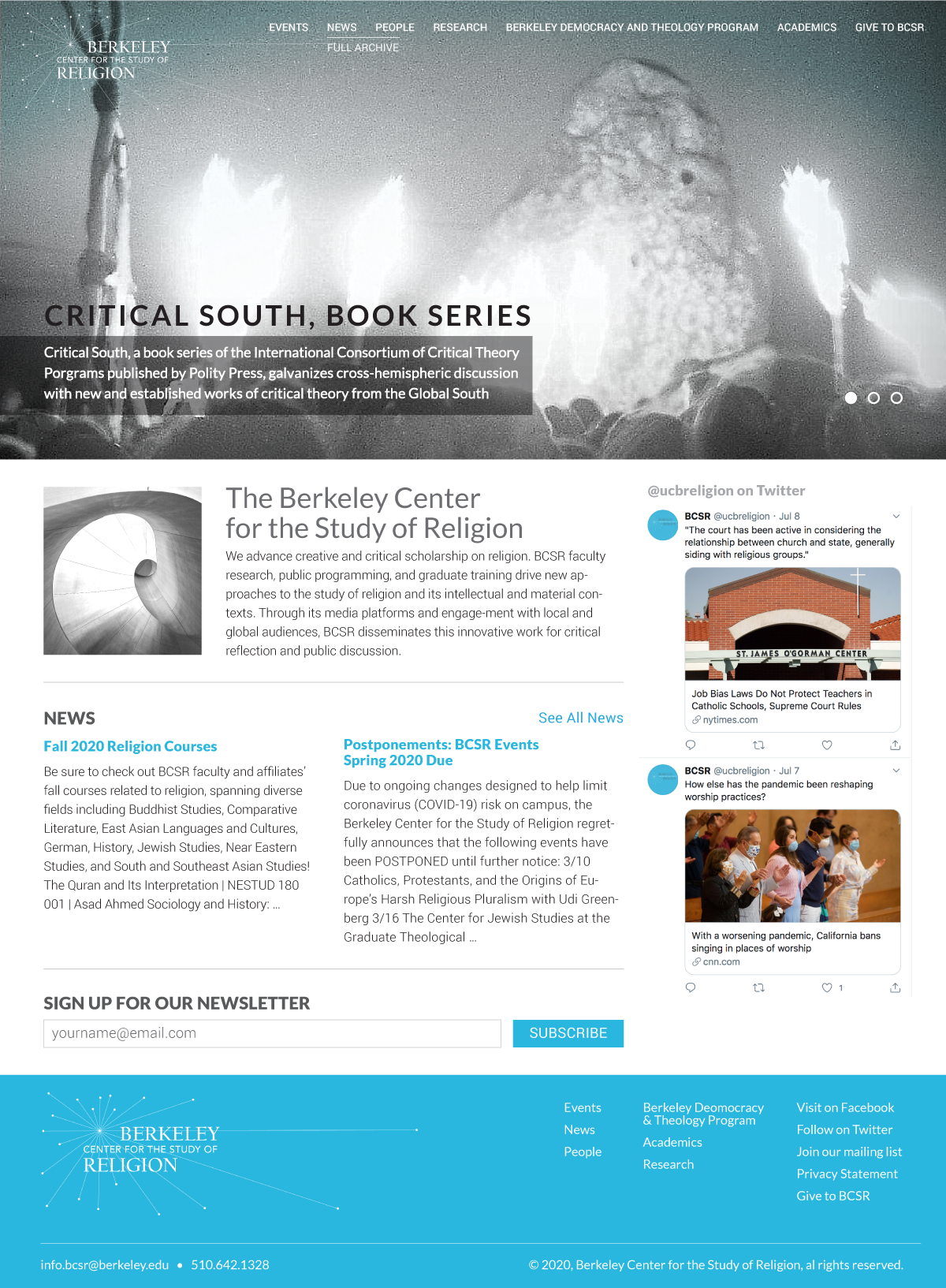 Homepage B - BCSR